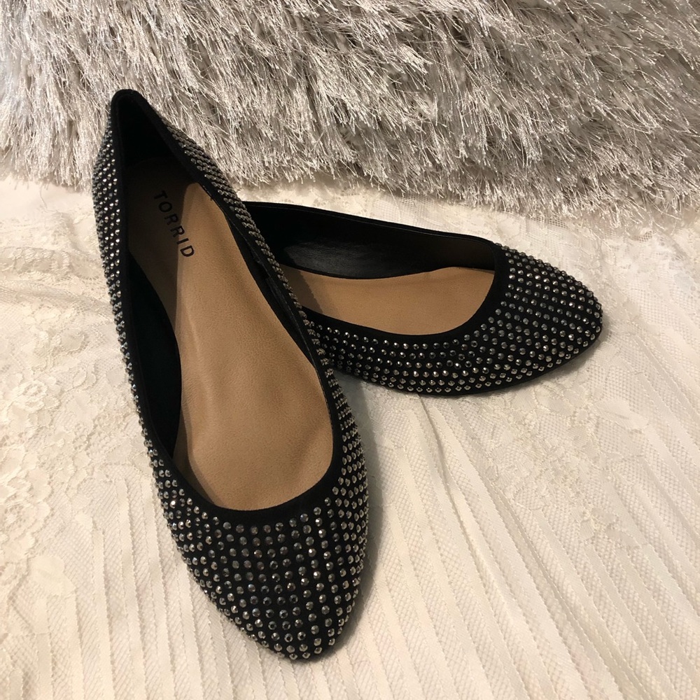 Torrid embellished flats